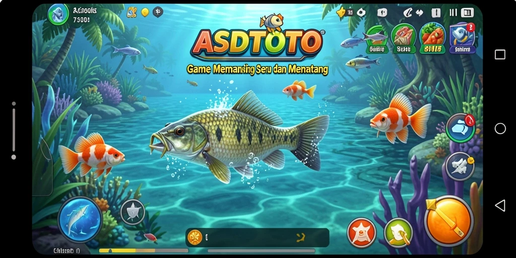 Tangkapan ikan terbaik dalam gameplay ASDTOTO yang menantang.
