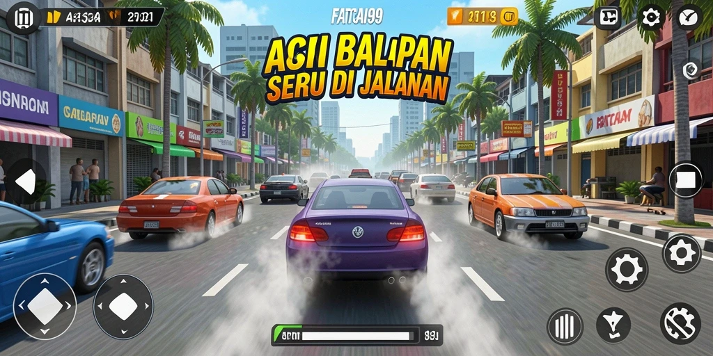 Gameplay seru dan grafis menakjubkan di FATCAI99.