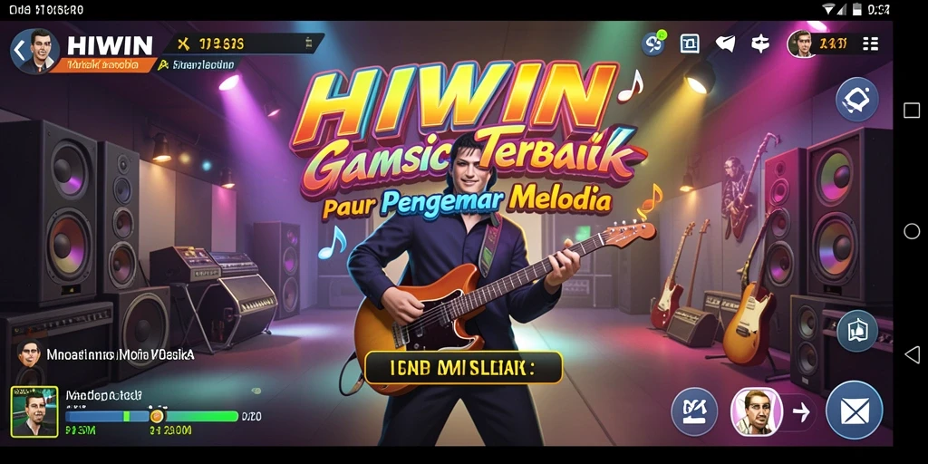Gameplay HIWIN yang menarik dengan tantangan musik.