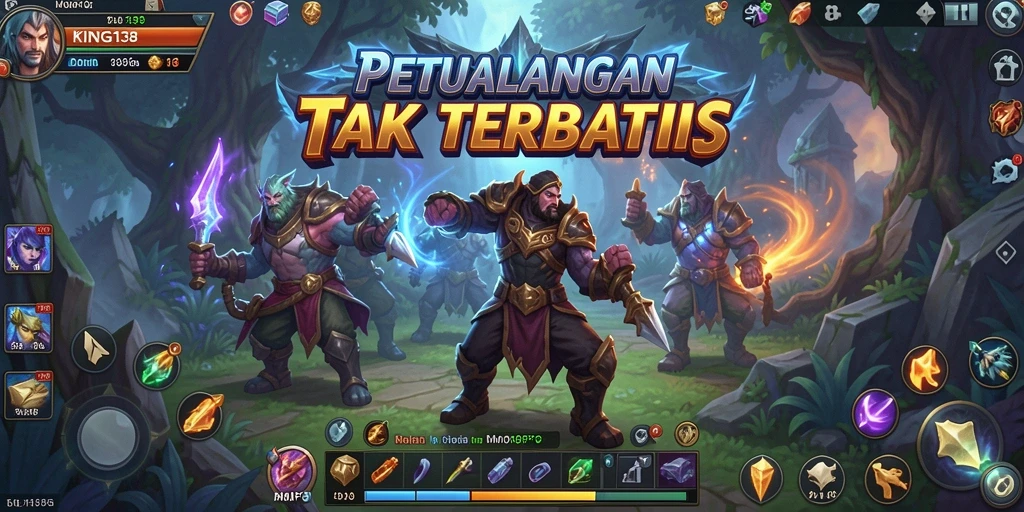 Gameplay seru KING138 dalam dunia MMORPG yang menakjubkan.