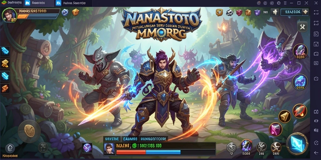 Tampilan menakjubkan dari gameplay NANASTOTO dengan aksi seru.