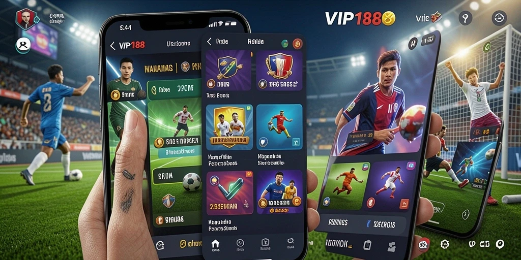Tampilan menarik dari gameplay Sportsbook VIP188 yang memukau.